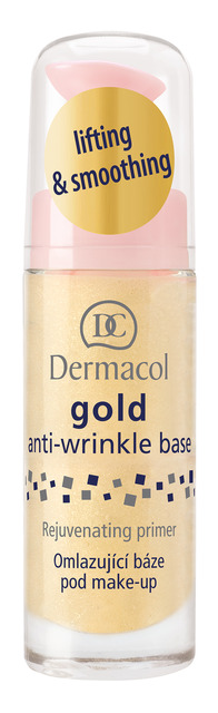 Gold anti-wrinkle make-up base, 20 ml